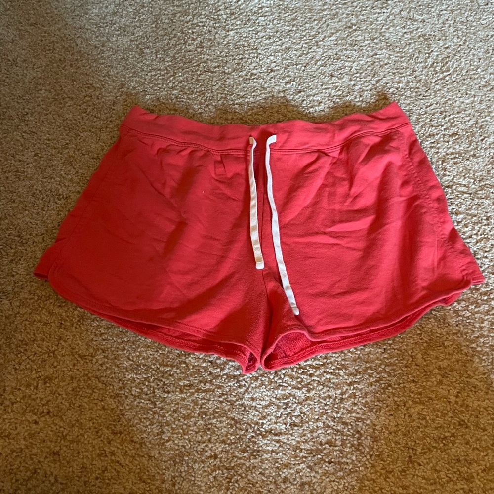 Old Navy Bright Salmon Women’s Large Comfy Drawstring Shorts